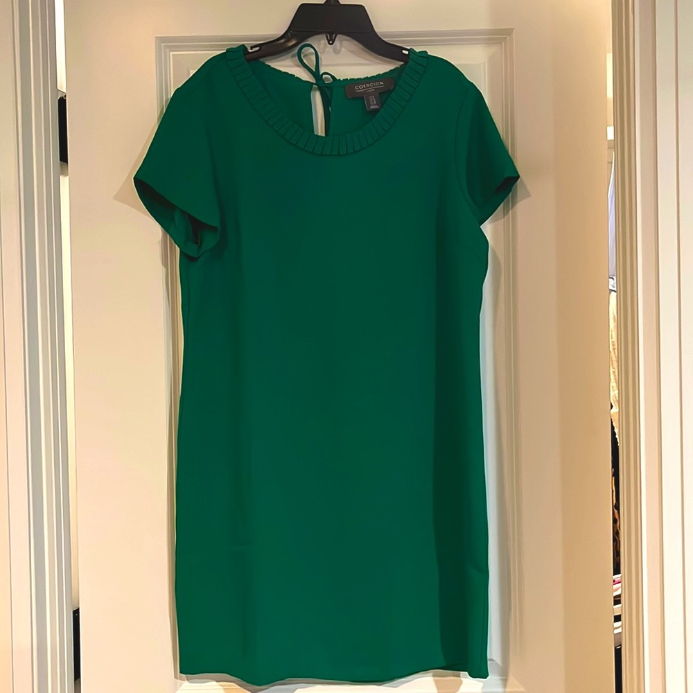 Green Shift Dress